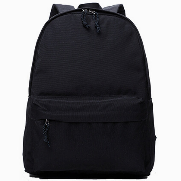 Black And Other Color Daypack MUJI Brand Packsack Plain Rucksack