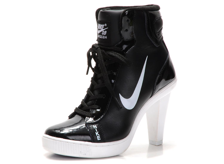 Nike Sports High Heel Womens Basketball Shoes Fashion Design Nike Heels