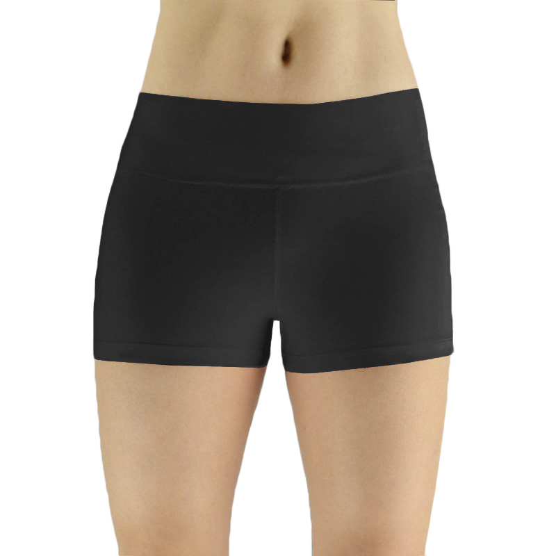 2017 Women Fitness Shorts Solid Color Seamless Stretched Sports Gym