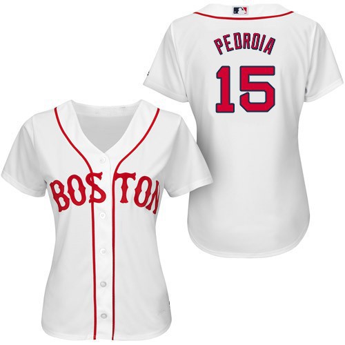 2017 30 Teams Boston Red Sox Womens Baseball Jerseys 15 Dustin Pedroia