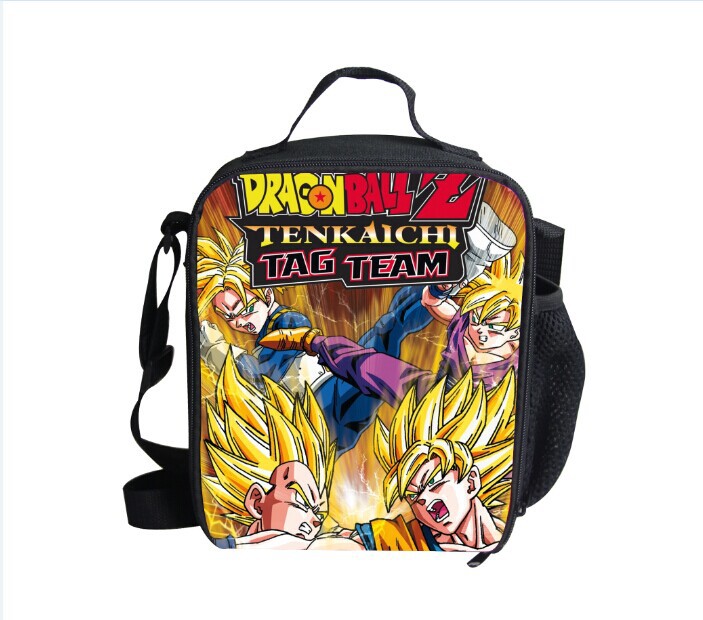 New Sale Insulated Dragon Ball Z Lunch Bag For Kids Cute Girls Thermal