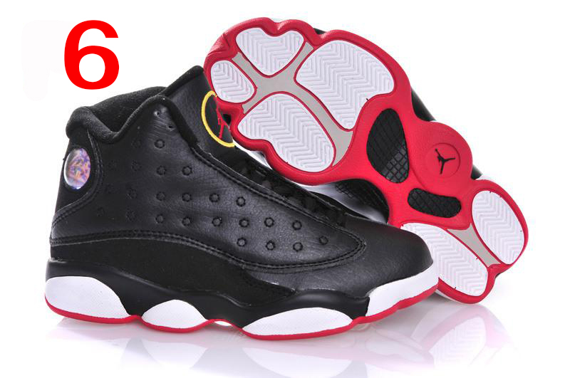 2016 New Nike Air Jordan 13 Xiii Retro Childrens Shoes Boys Girls Basketball Shoes Kids High