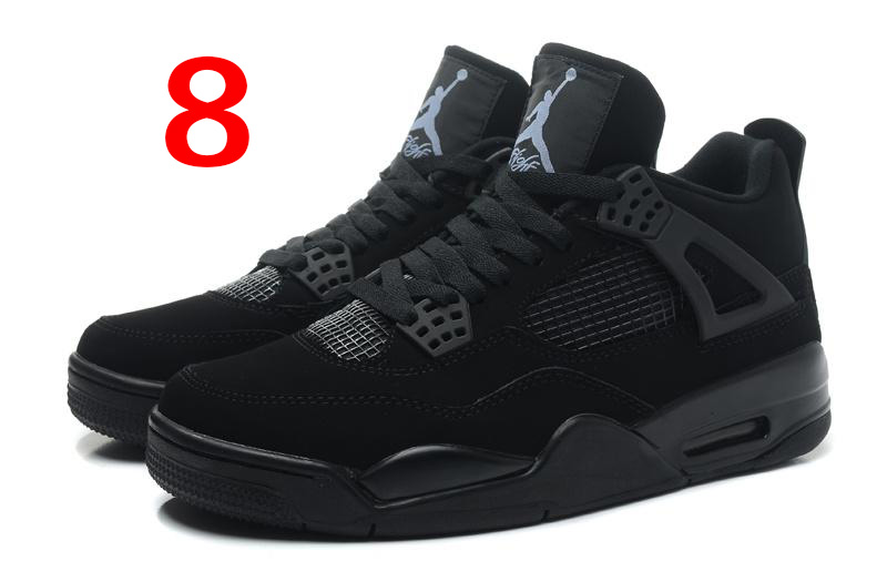 all black 4s men