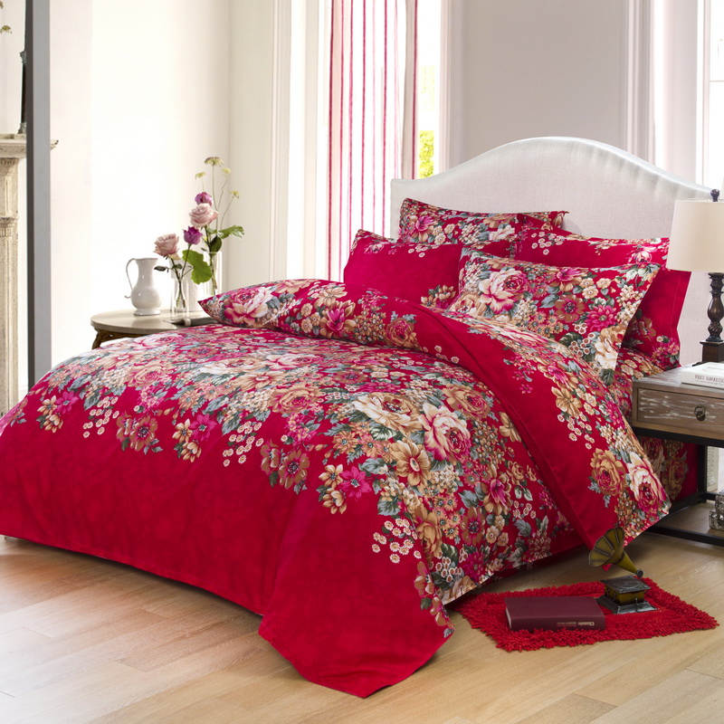 Home Textile,New Style Luxury Bedding Set Bedclothes Sets Bedding Article Plant Cashmere Cotton ...