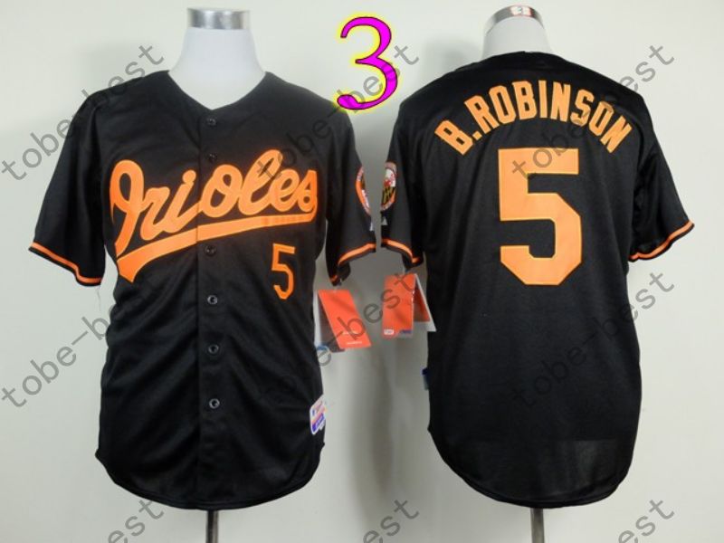 Best Quality Brooks Robinson Jersey 1970 & 1975 Vintage Cream Orange