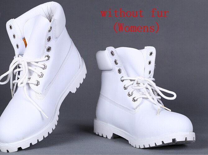white snow boots men's