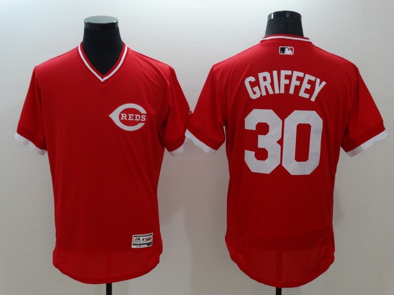 2017 Best Quality 30 Ken Griffey Jr. Jersey Baseball Cincinnati Reds