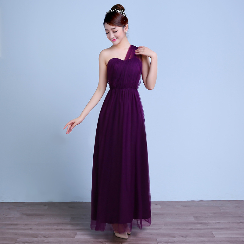 Brides Maid Dresses Blue Brides Maids Wedding Dresses Chiffon