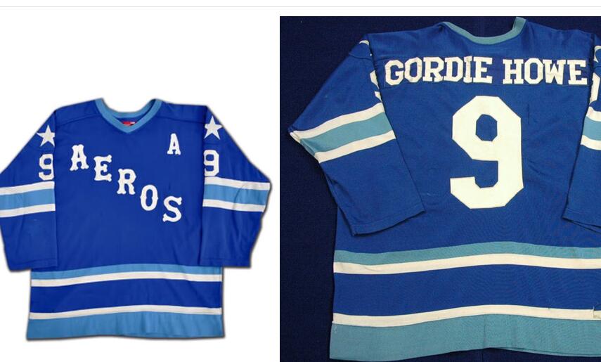2017 Gordie Howe Houston Aeros Jersey Size Small S 46 4xl 58 From