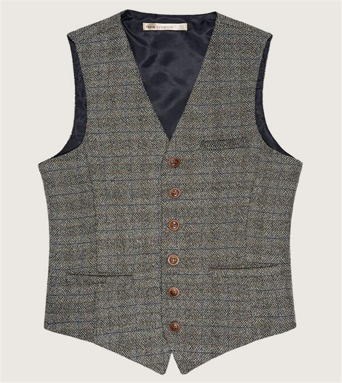 2018 2016 Best Sale Man Vests Men'S Suit Vest Business England Men'S Coat Casual Vest Waistcoat