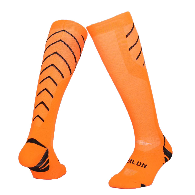 2017 Youth In Bulk Thick Soccer Socks Over Knee Cotton Blue Go Over