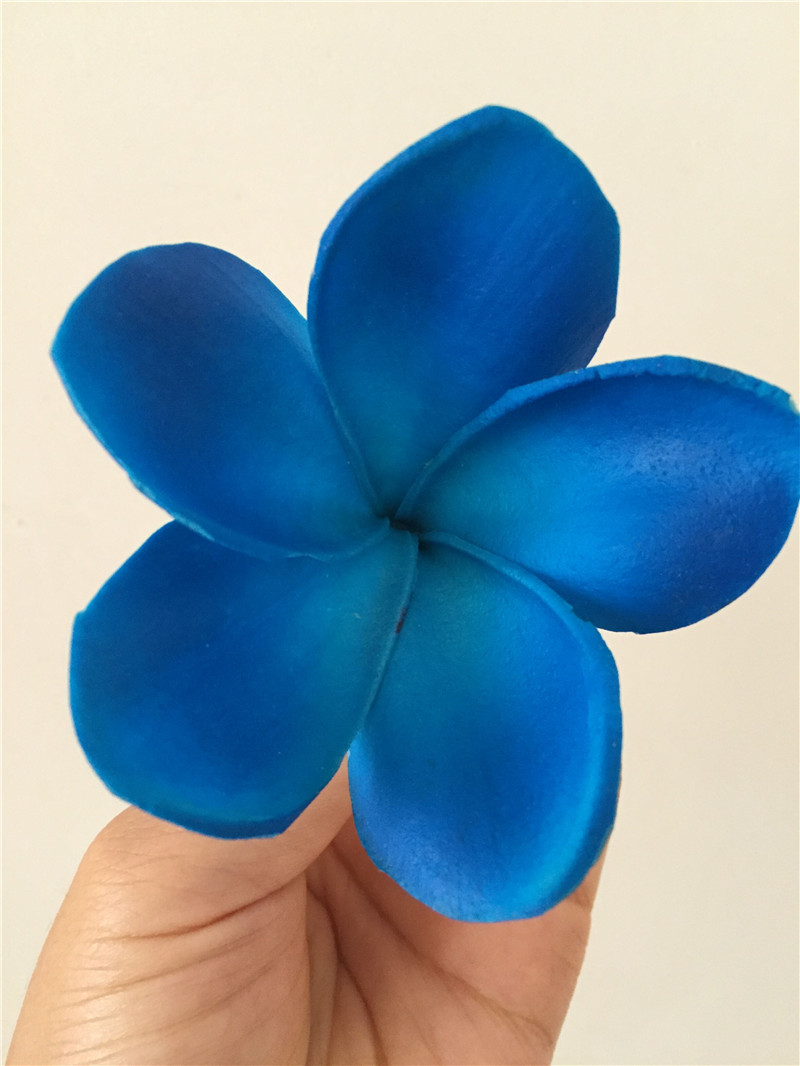 2017 ! 36cm//14.17 Pu Plumeria Flowers Artificial Flowers Real Touch