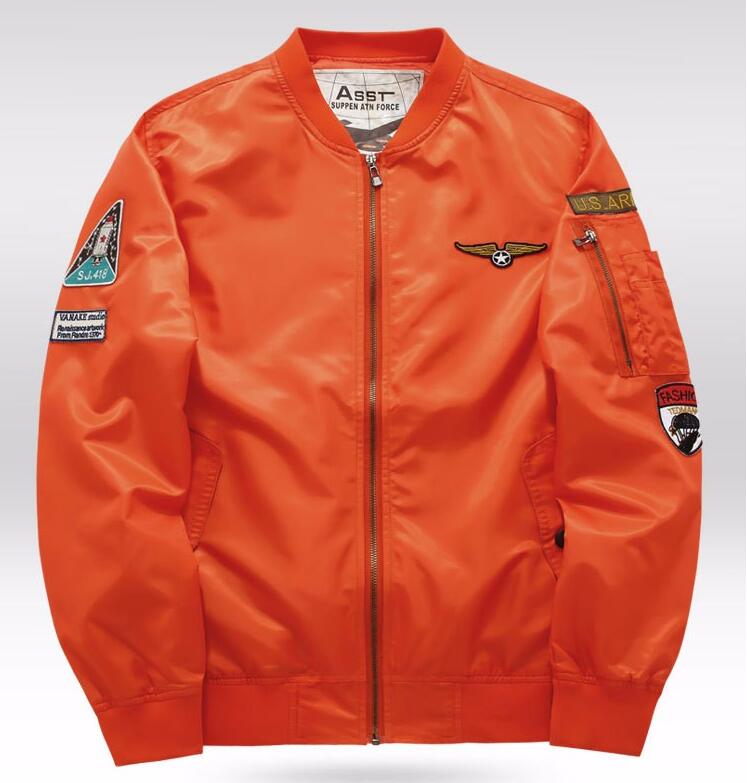 Asst Aeronautica Military Air Force One Bomber Jackets Men Military