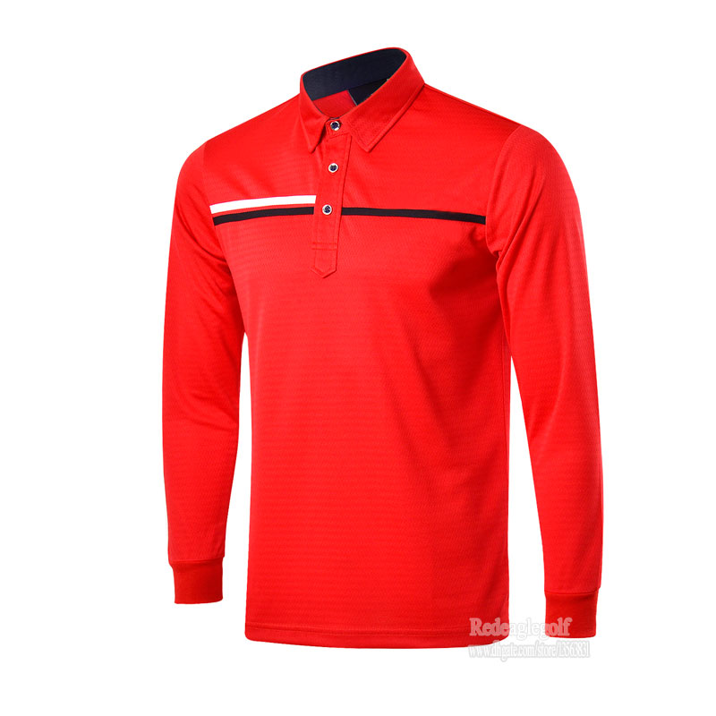 New Brand Mens Golf Tshirt Long Sleeve Golf Clothing SXXL Size in Choice Casual Wear Golf Golf