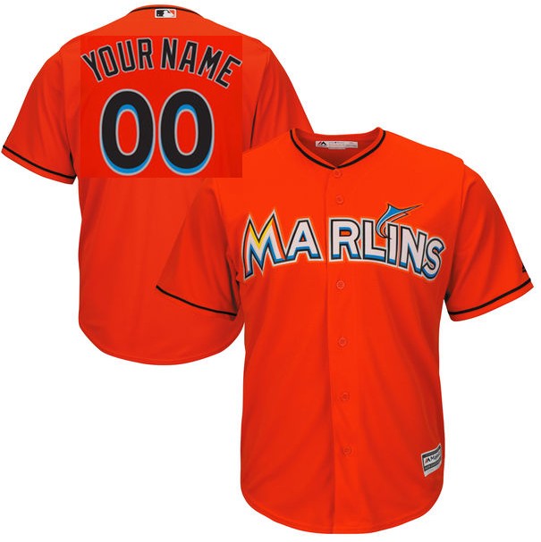 2017 2015 Miami Marlins Youth Jerseys Custom Mlb Jerseys Kids Baseball