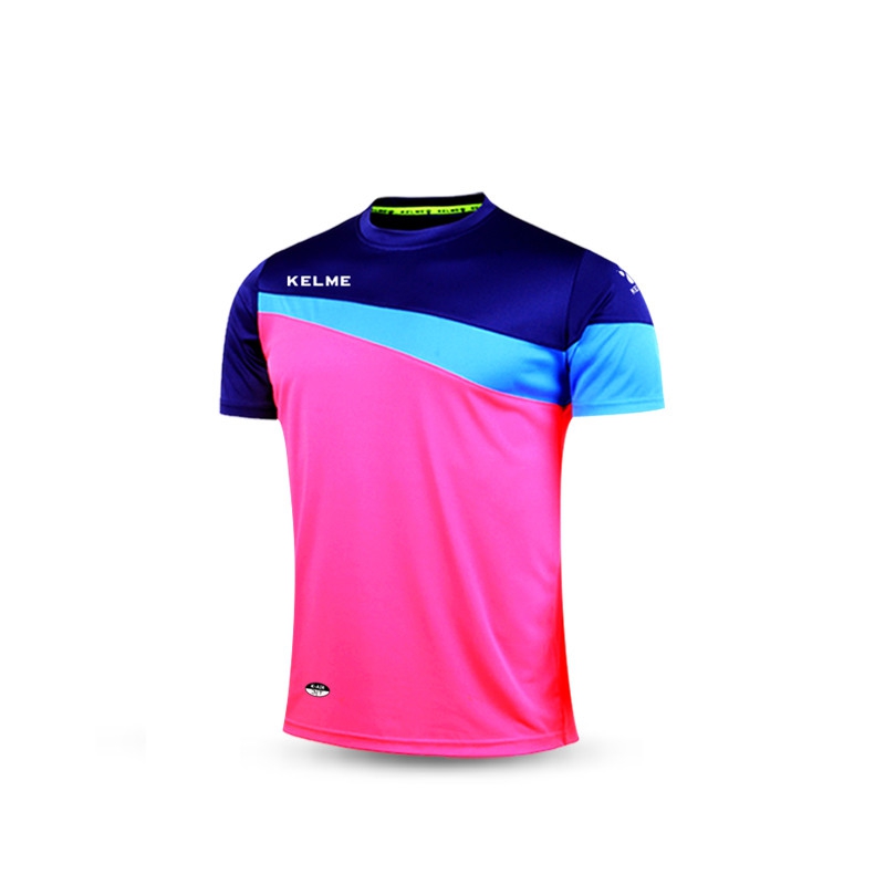 fluorescent blue t shirt