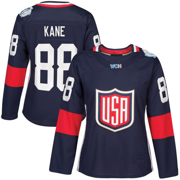 2017 2016 World Cup Blank Women'S Team Usa Hockey Jerseys 32 Jonathan