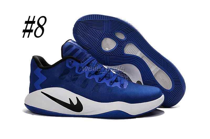 2016 Air Hyperdunk Low Cut Mens Basketball Shoes Black Red High Quality