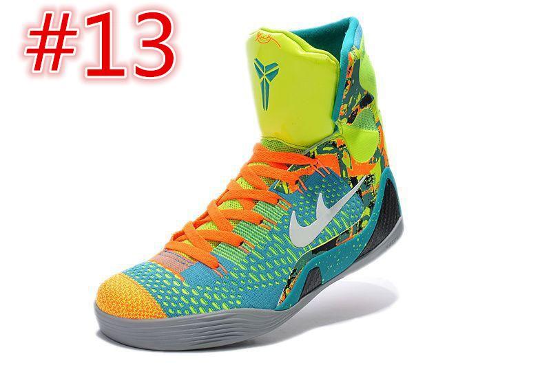 2016 Kobe Ix 9 Elite Men'S Christmas High Top Weaving Basketball Shoes