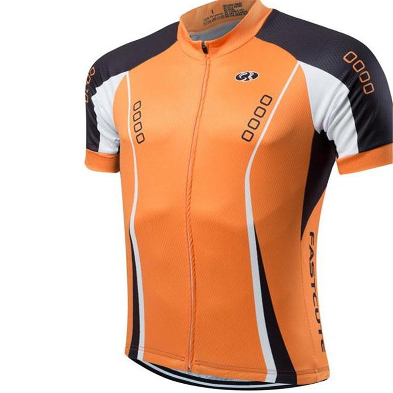 Cycling Jerseys Top Quality Cycling Clothes Team Design Cycling Clothing Orange Color Diversity