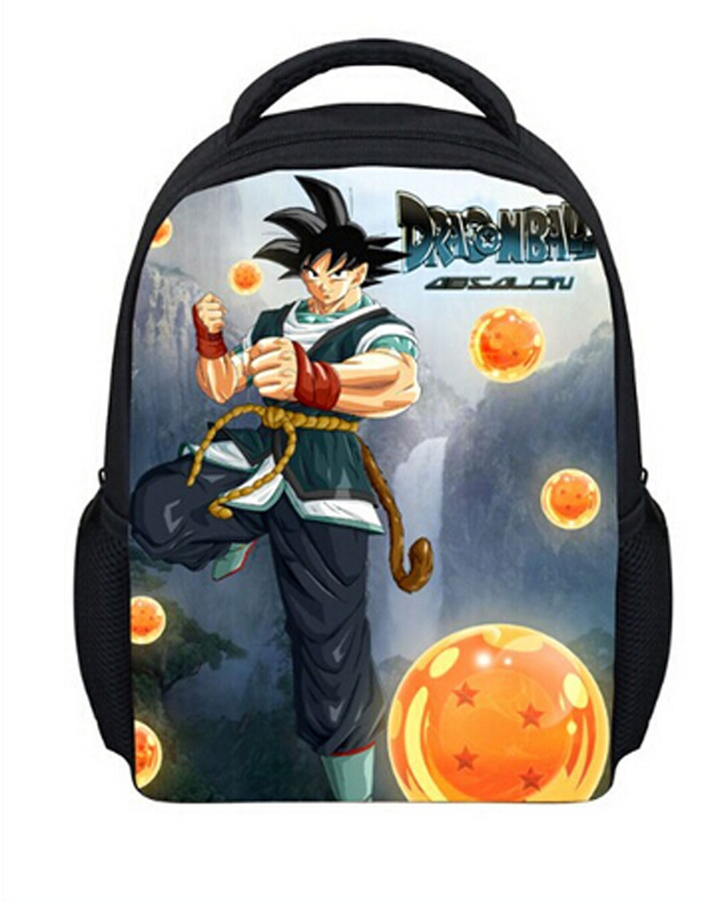 2016 New Anime Dragon Ball Z Backpack Cartoon Schoolbag Pupils