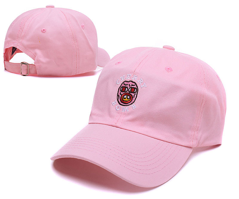 New Personality Cherry Bomb Embroidered Hat Adjustable Baseball Cap