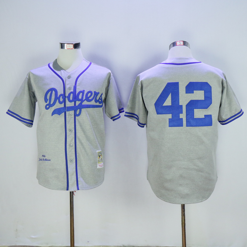 2017 Los Angeles Dodgers Jerseys 42 Jackie Robinson Jersey 1955