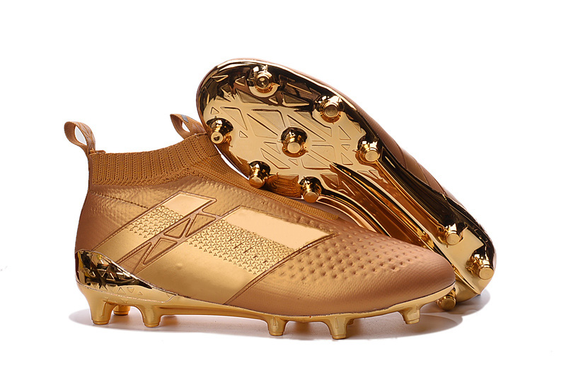 2017 No Lace Up Football Boots Outdoor Ace 16+ Purecontrol Soccer Boots