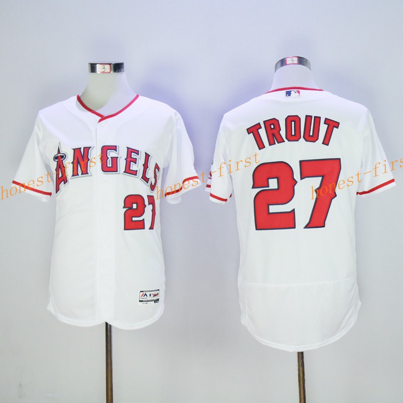 2017 Los Angeles Angels 27 Mike Trout Jersey Flexbase La Angels Mike
