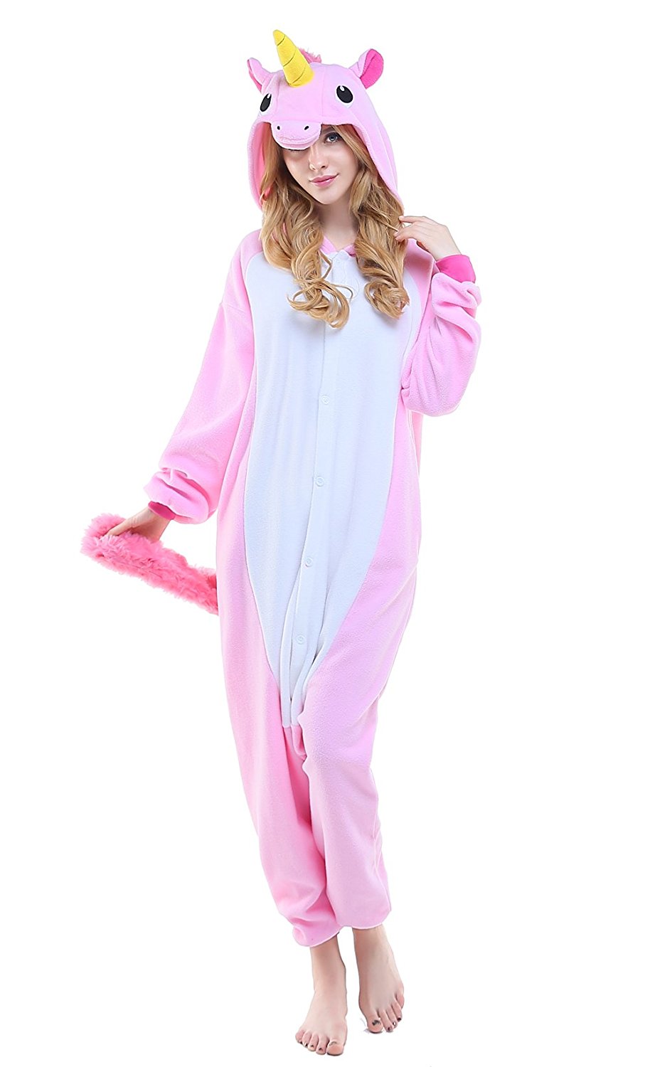 HappyBuy Uicorn Costume Kigurumi Pajamas For Adult Animal Onesies