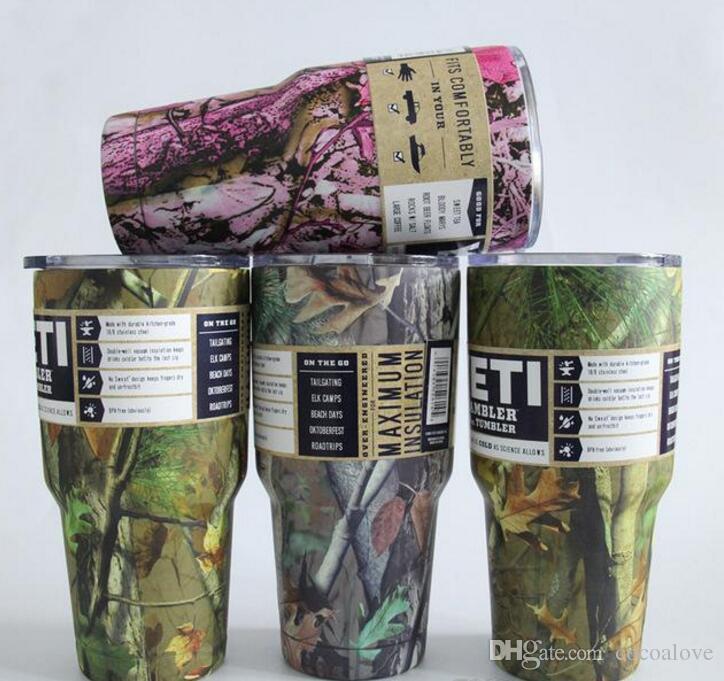 In Stock Camo Yeti 30 Oz Pink Camouflage Mugs Yeti Rambler Tumbler Army