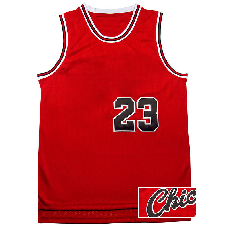 2017 Men'S Top Quality 23 Chi Jerseys Classical Black/Red/White