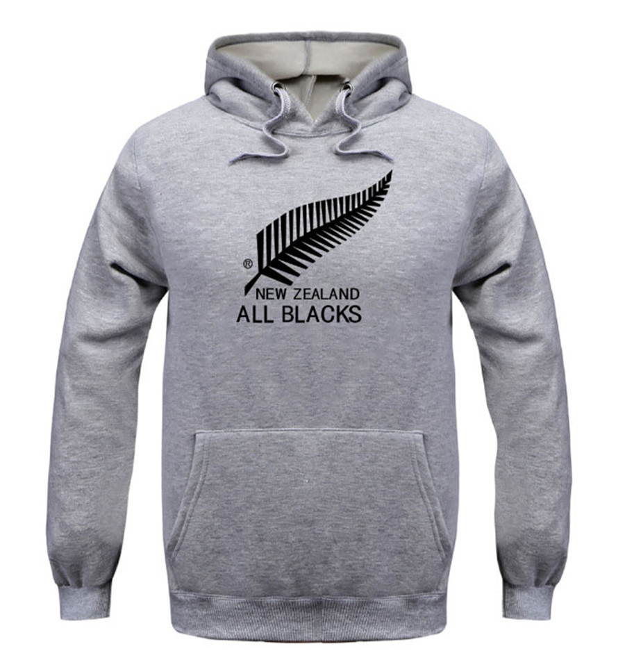 2016 New Men Brand New Zealand All Black Hoodies Rugby Jerseys