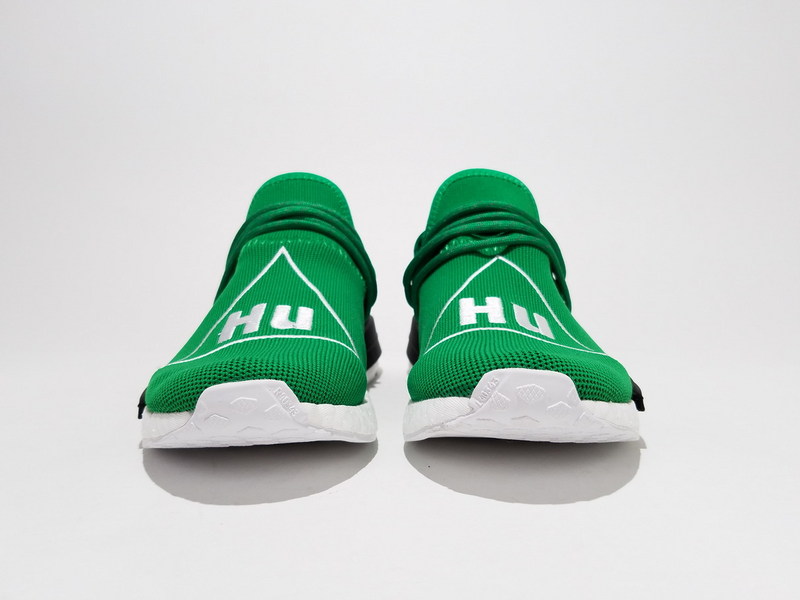 human race shoes green