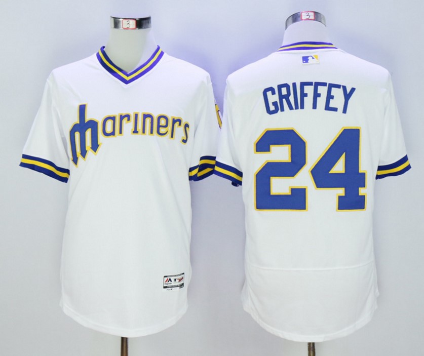 2017 2017 Seattle Mariners Jersey Ken Griffey Jr Elite Game Version