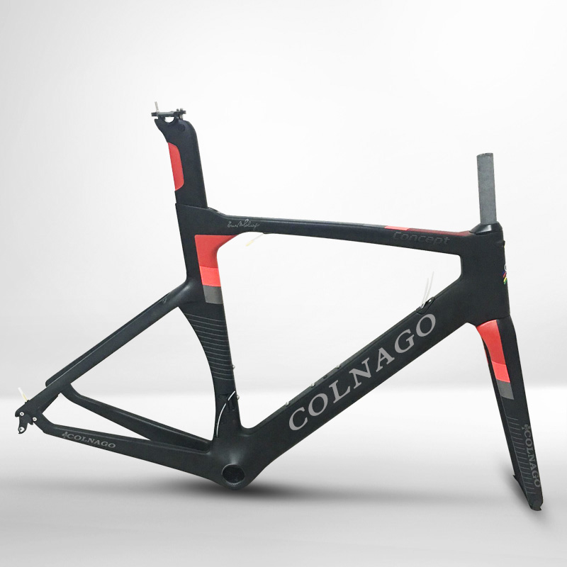 2017 Co New Conept Carbon Road Bike Frame Glossy Black Bike Frame Ud