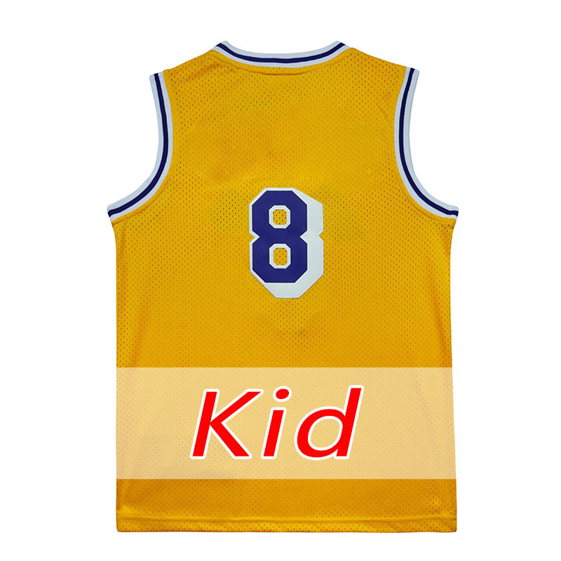 2017 Men'S 24 Kobe Bryant Basketball Jerseys Youth Kid Kobe 8 Jerseys