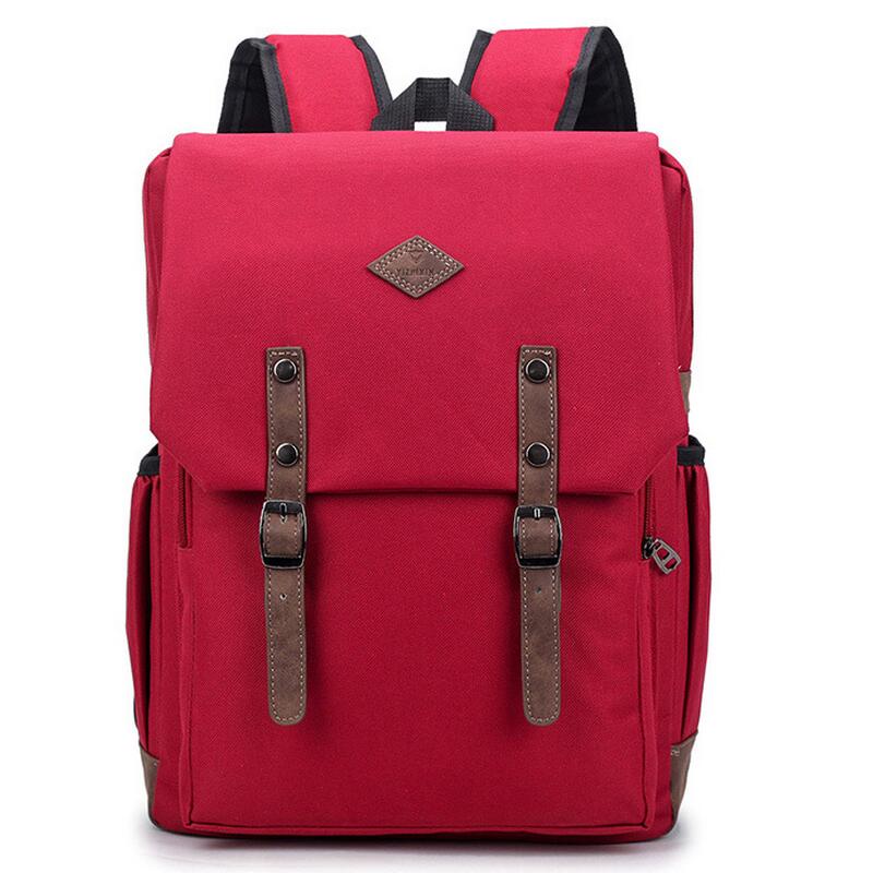 2017 High Quality Fashion Canvas Backpack Vintage Casual Travel