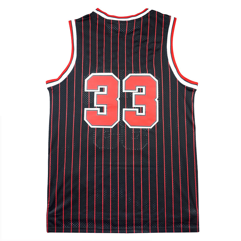 2017 Mens Retro Scottie Pippen #33 Jersey Dennis Rodman 91# Cheap Throwback Basketball Jerseys 
