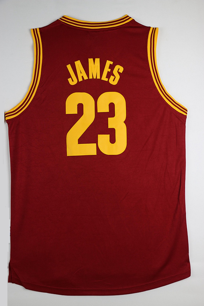 authentic stitched lebron james jersey