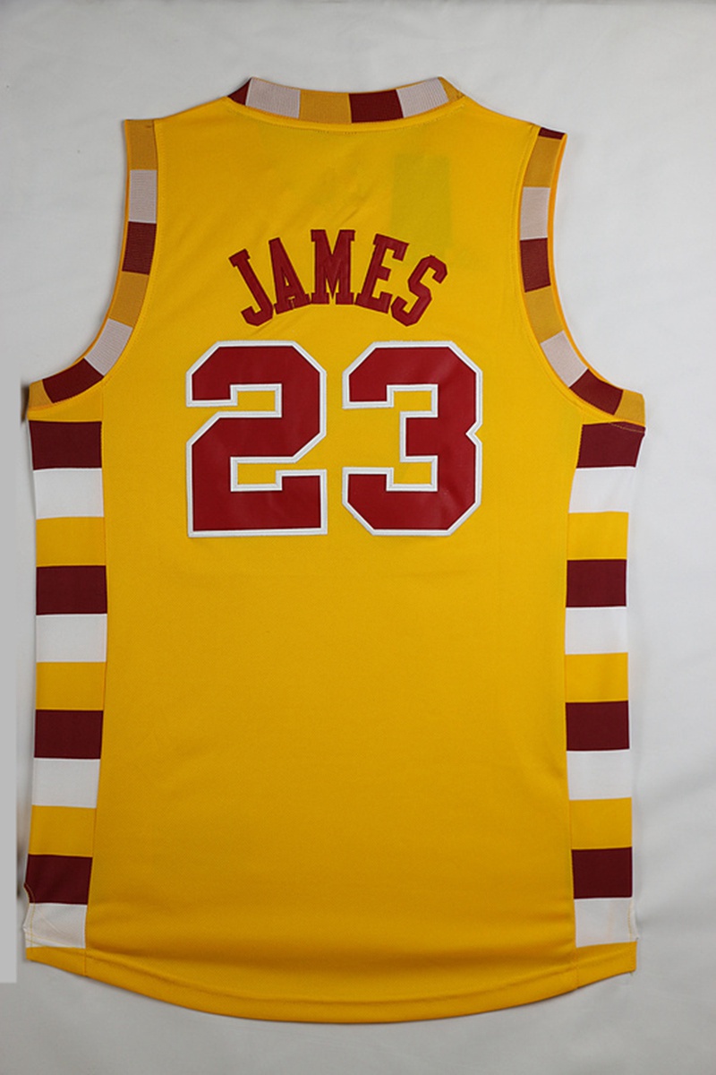 authentic stitched lebron james jersey