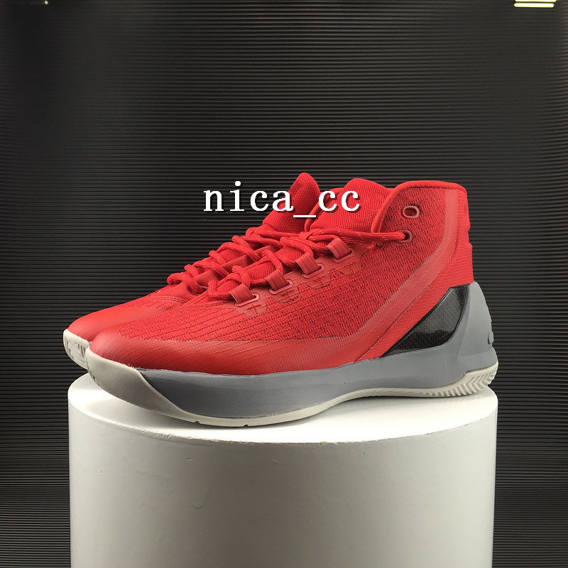 2017 Stephen Purple Curry 3 Men Basketball Shoe High Top Copper Black Grey Red Pink White Curry