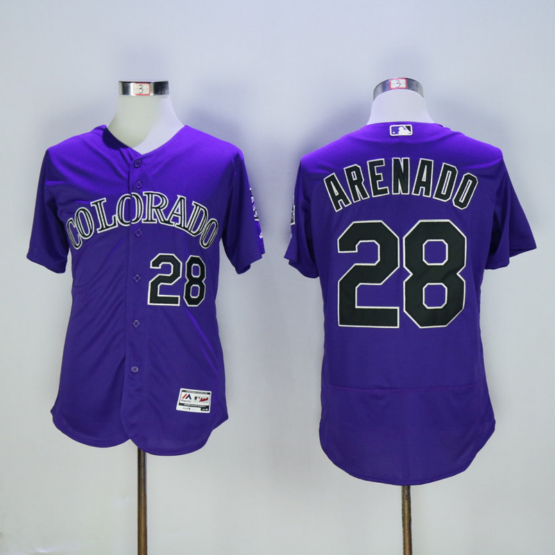 2017 Nolan Arenado Jersey Colorado Rockies #28 Baseball Jerseys 2017