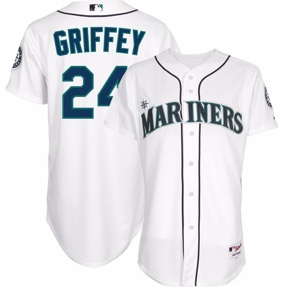 2017 2017 Men'S Seattle Mariners Ken Griffey Jr Jerseys Grey Cream