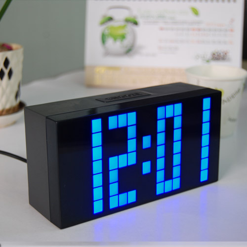 Online Cheap Large Led Jumbo Alarm Wall Clock Countdown Display Digital