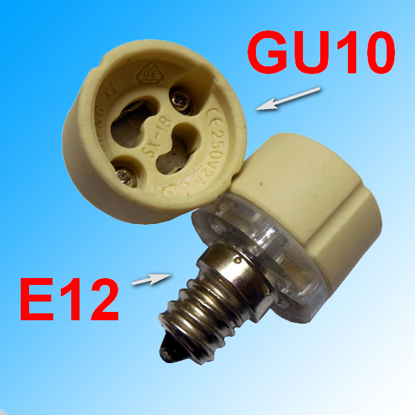2017 E12 E14 E17 E27 B15 B15s B15d B22 Convert To Gu10 Base Holder