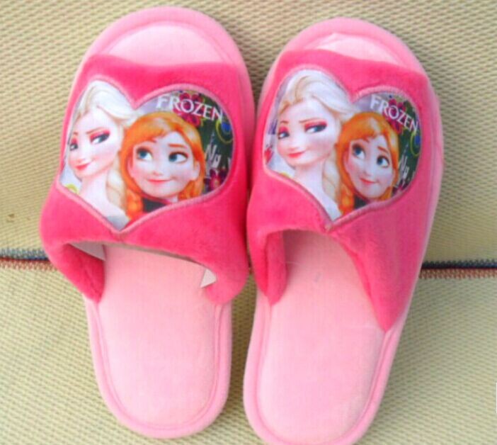Frozen Slippers Elsa Anna Princess Slippers Household Antiskid
