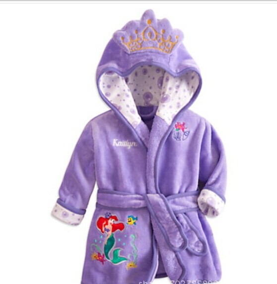 Lilo & Stitch Baby Bathrobe Mickey Children's Nightrobe Children's