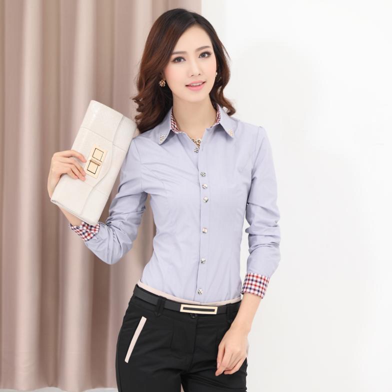 Best Quality Brand New Good Quality Women'S Clothes Turndown Collar