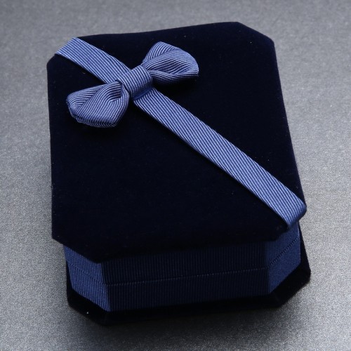 2015 Spring Rings Necklace Box Jewelry Box Bow Tie Velvet Luxury